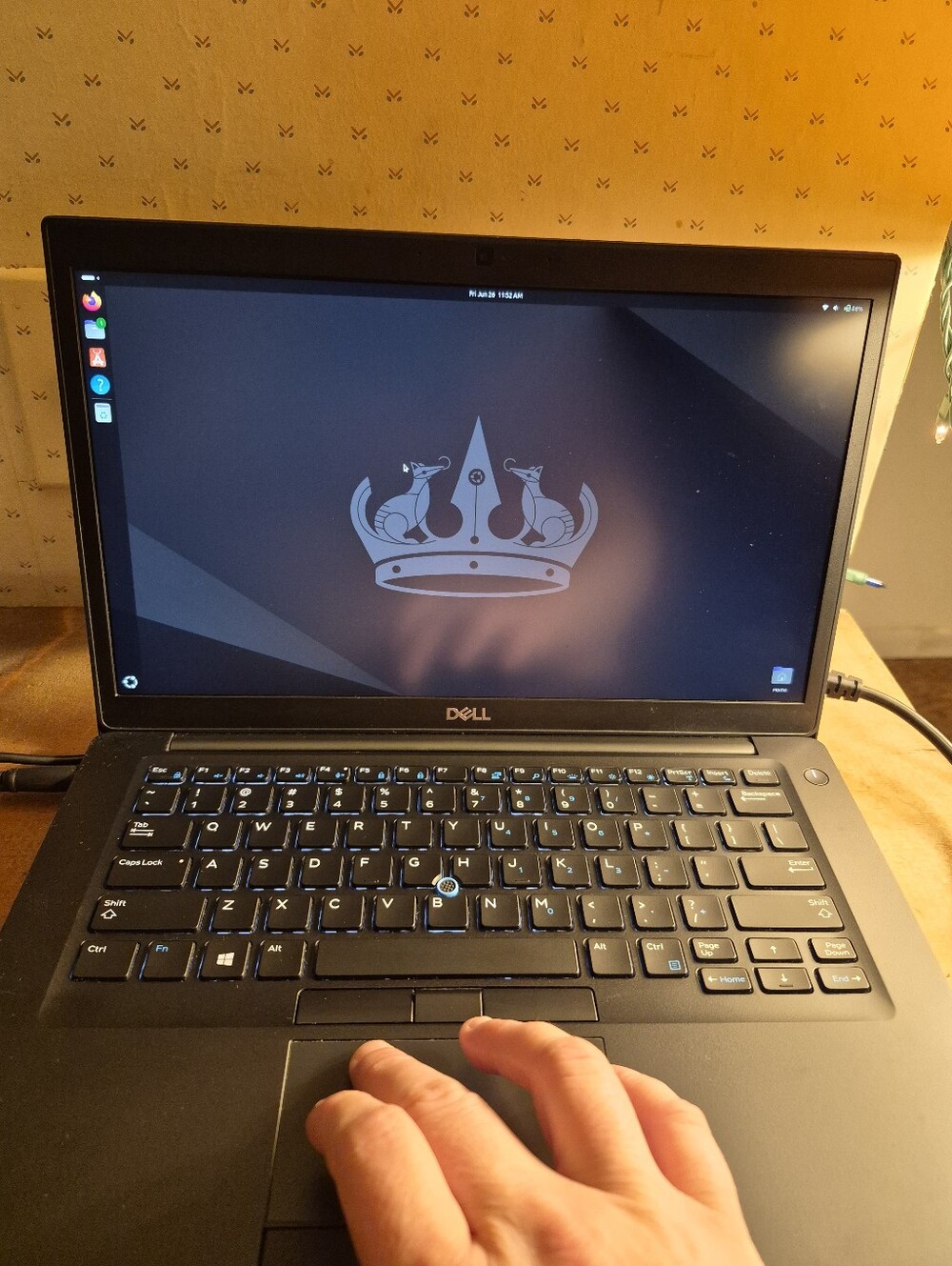 Dell Latitude 7490 Series Black Business Laptop with Backlit Keyboard